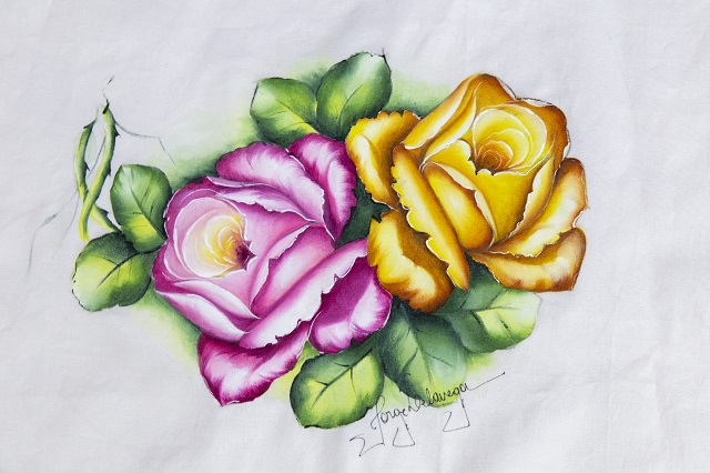 Desenhos para Pintura em Tecido: 13 Modelos de Flores, Frutas e Bichinhos -  Escola de Pintura